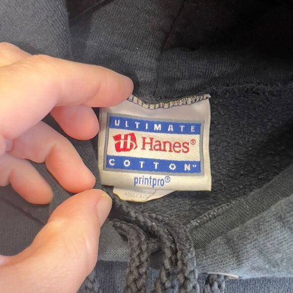 Vintage Hanes Iowa Hawkeye Rowing hoodie-distressed well worn with defects - Picture 7 of 16